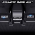 Miniatyrbild 1 av 4: 2 st luftflödesventilationskydd ersättning för Tesla Model Y luftkonditionering