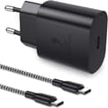 Honor USB-C Kabel med USB väggladdare Extra Lång 2M