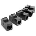 Miniatyrbild 2 av 2: (5-PACK) RJ45 Skarvkontakt - Koppla ihop flera nätverkskablar (5-PACK)