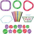 Miniatyrbillede 4 af 6: Festby for Spirograph Fun Shapes | børne tegning | børns skabelse | tegnesæt til børn |