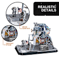 Miniatyrbillede 2 af 6: 3D-puslespil Lunar Module Eagle, 3D-puslespil til børn, model til at bygge til voksne, gave til 8-årig dreng, modeller og modellering
