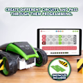 Miniatyrbild 3 av 6: Programmerbar robot för barn - XTREM BOTS - Mazzy - Bluetooth - Mazes - Datorkodning