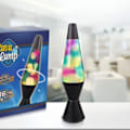 Miniatyrbillede 2 af 5: Party Town - Sort lavalampe | Sengelampe til børn | Lava lampe | Ambiance Lampe | Lavalampe til børn | Svart