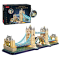 Miniatyrbild 1 av 4: 3d-pussel - Tower Of London Bridge | Vuxenkonstruktion | Modell att bygga |