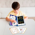 Miniatyrbillede 4 af 5: Big Minds - LCD tegnetablet til børn | Magic Slate Book Format | Magic Tablet 20 vendbare stencils | Barn 4 år