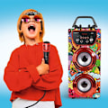 Miniatyrbild 4 av 6: Enceinte Karaoke Bluetooth | Karaoke Barn 2 Mikrofoner | Trendix - Karaoke Barn Monster Club |
