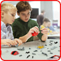 Miniatyrbillede 4 af 4: Xtrem Bots - Spider Bot- Robot Kit til at bygge 110 stykker
