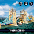 Miniatyrbillede 2 af 4: 3d puslespil - Tower Of London Bridge | Voksenbyggeri | Model at bygge |