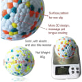 Miniatyrbilde 5 av 5: Gummiball for hund, uforgjengelig hundeball, hardt tyggegummi leketøy, C