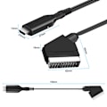 Pikkukuva 2 / 4: Scart-HDMI-muunnin 1080P, all-in-one Scart-HDMI-sovitin
