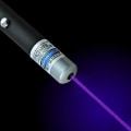 Miniatyrbilde 2 av 5: Lang rekkevidde lilla stråle høy effekt lommelykt med USB-lading, justerbar
