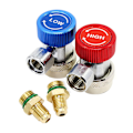 Miniatyrbilde 5 av 5: AC R134A Justerbar Hurtigkobling AC Ladetilbehør Koble Adapter