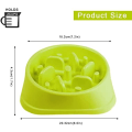 Miniatyrbillede 3 af 5: Langsomt fodring Langsomt fodring Hundeskål Anti-Slip Design Sjov Interaktiv