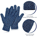 Miniatyrbillede 3 af 5: 2 par mikrofiber auto støv rengøring handsker vaskbare rengørings vanter til køkken hus rengøring biler lastbiler spejle lamper persienner støv rengøring