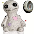 Pikkukuva 1 / 5: Voodoo-nukke suitsukkeenpoltin, Voodoo-nukke kartio suitsukkeenpidike, Resi