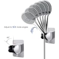 Miniatyrbillede 3 af 5: Universal brusehovedholder, 2 stk., ingen boring, justerbar A
