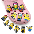 Miniatyrbild 2 av 5: 12 st/set Cartoon Pattern Clogs Blomstersko Spännen Mjuk Lim DIY