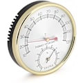 Miniatyrbild 3 av 3: 2 i 1 Hygrotermograf Termometer för Bastu, Bastutillbehör för Hem, Kontor, Verkstäder, Skolor, Marknader, Lager