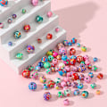 Miniatyrbillede 2 af 5: 10mm Perler til Håndværk 20stk Store Perler til Smykkefremstilling Runde