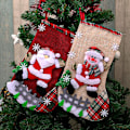 Miniatyrbild 5 av 5: Julstrumpor 4-pack 12,2'' Stora julstrumpor Dekor