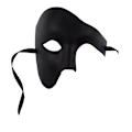 Miniatyrbilde 2 av 4: Vakre festballmasker Luksusmasquerademasker