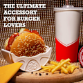 Miniatyrbillede 2 af 5: Original Burger Holder - Zero Waste Burger Wrap - Eco Friendly Ki