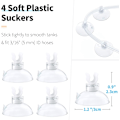 Miniatyrbillede 3 af 5: 6,5 fod standard luftpumpeaccessoirer til akvarier, 2 luftfrigivelsessten