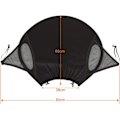 Miniatyrbilde 2 av 5: Anti UV UPF50+ Solskjerm for Barnevogn, Vognhimmel, Universell Cov