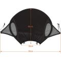 Miniatyrbillede 2 af 5: Anti UV UPF50+ Solskærm til Barnevogn, Klapvognskaleche, Universal Cov
