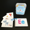 Pikkukuva 1 / 5: 3 kpl Lapset Montessori Vauva Opi Englannin Sana Kortti Flashcards Cogn