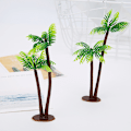 Pikkukuva 3 / 5: 5 kpl Muoviset kookospalmun miniatyyriruukut Bonsai-käsityöt