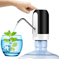 Miniatyrbild 1 av 3: Vattenflaskpump 5 Gallon Vattenflaskedispenser med USB-laddning Automatisk pump för utomhus eller kök (Svart)