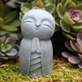 Miniatyrbillede 3 af 5: 5*5*10 cm Jizo-statue Den perfekte lille Jizo-buddha til hjemmet