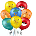 Miniatyrbillede 1 af 3: 20 stk. Pikachu børnefest ballonbue Tillykke med fødselsdagen 20 ra