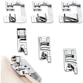 Miniatyrbild 1 av 5: 1 set rullad fållpressarfot 3mm/4mm/6mm - Sy maskin sömnad
