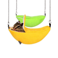 Miniatyrbillede 1 af 5: Hamster Banan Hamster Seng Hus Hamster Lille Dyr Varm Bur H