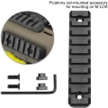 Miniatyrbild 3 av 5: Picatinny Mlok metallskena M-Lok - 9 spårskena set 3/5/9/11 spår P