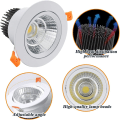 Pikkukuva 3 / 5: Led-alasvalo, musta, 6 kpl 3W COB-upotettava kattovalaisinlamppu, A