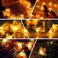Miniatyrbillede 5 af 5: Solcellelys, 8 tilstande vandtæt LED-lys
