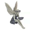 Miniatyrbillede 1 af 5: Havedekoration siddende magisk fe, siddende nisser Have F