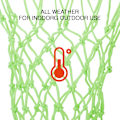 Miniatyrbillede 5 af 5: Basketboldnet, der lyser i mørket, til udendørs brug, robust basketballnet