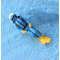 Miniatyrbillede 3 af 3: Skattejæger Figur - Blå Akvarie Dekoration Tilbehør