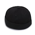 Miniatyrbillede 1 af 4: Hatte Justerbar Læder Spænde Gade Casual Skyggeløs Hue Skull Caps