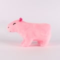Miniatyrbild 2 av 4: Grå Simulerings Capybara Plyschleksak Capybara Söt Liten Djur Dol