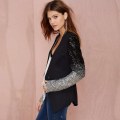 Miniatyrbillede 2 af 4: Dame pailletter Blazer Slim Casual Suit, XL