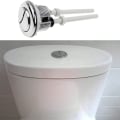Pikkukuva 2 / 5: 2 kpl WC-painiketta kaksoishuuhtelupainike 38 mm vakiokromihopea
