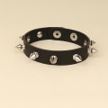 Miniatyrbild 3 av 5: Nitarmband Nitarmband Läder Nitarmband Manschett för