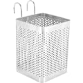 Miniatyrbillede 2 af 5: Rustfrit stål spisepindeholder hængende bestikholder tørring B