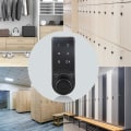 Miniatyrbillede 2 af 5: Digital dør lås elektronisk skab lås kodet numerisk tastatur Pa
