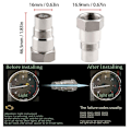 Miniatyrbillede 2 af 5: Bil O2 Sensor M18X1.5mm CEL Fix Check Engine Light Elimi one size